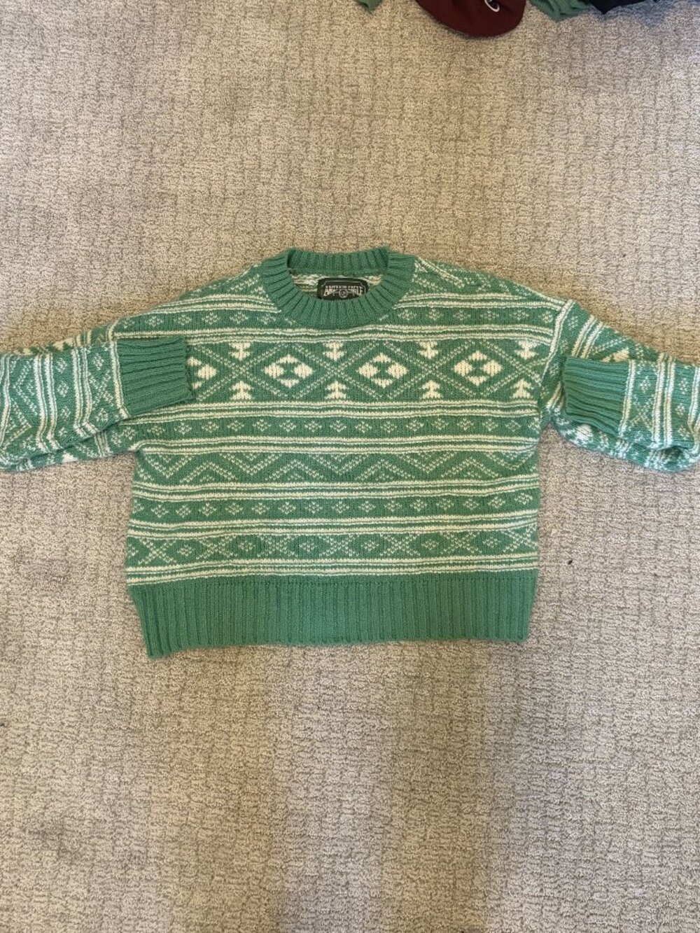 American Eagle Vintage Christmas Sweater